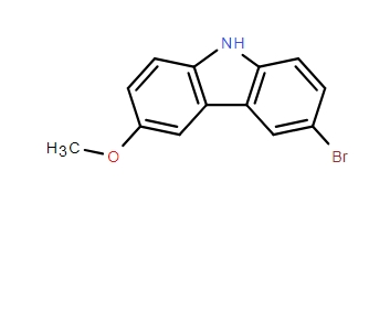 9H-Carbazole, 3-bromo-6-methoxy-