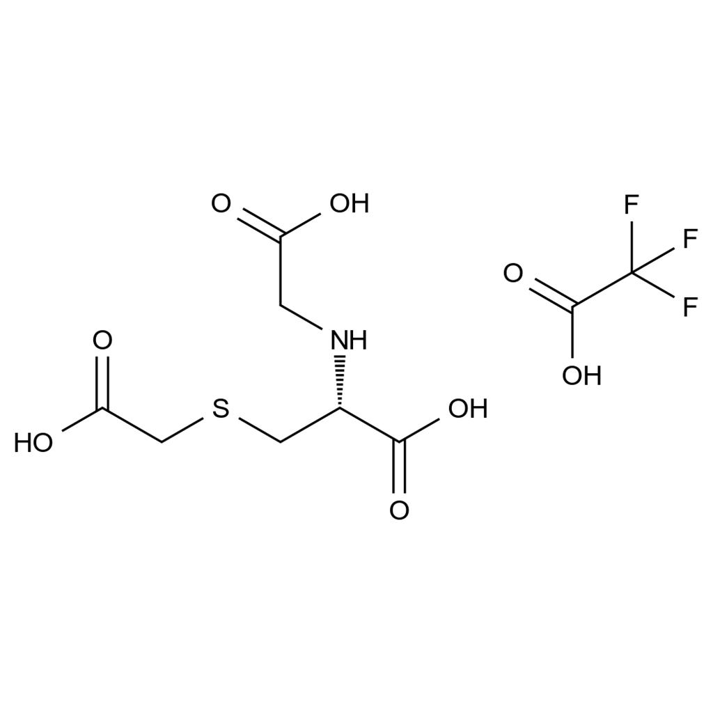 CATO_乙酰半胱氨酸杂质10 (N,S-羧甲基 L-半胱氨酸)三氟乙酸盐_907565-13-3(Free acid)_95%