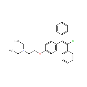 恩氯米芬；15690-57-0；trans-Clomiphene