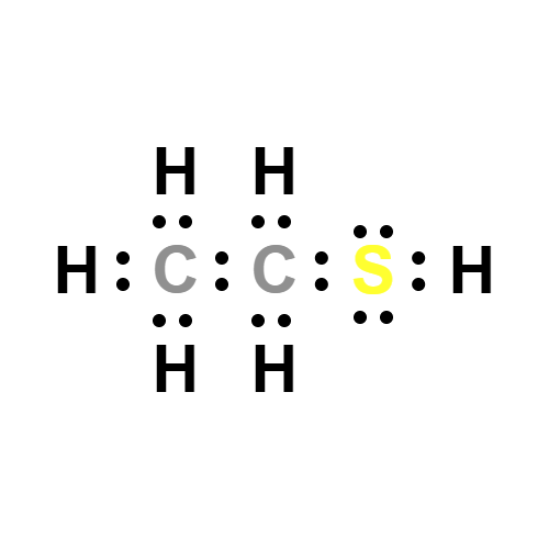 c2h6s lewis structure