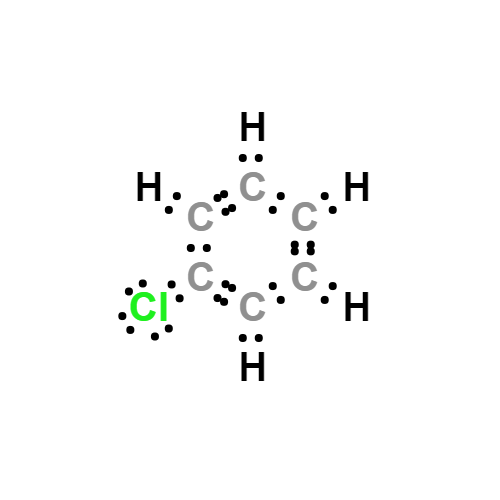 c6h5cl lewis structure