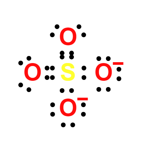 so4-2 lewis structure