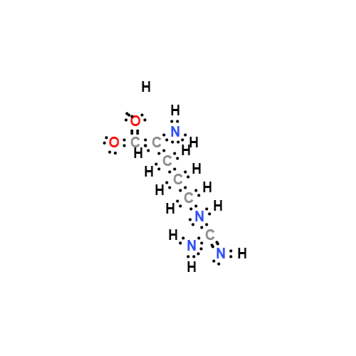 arginine lewis structure